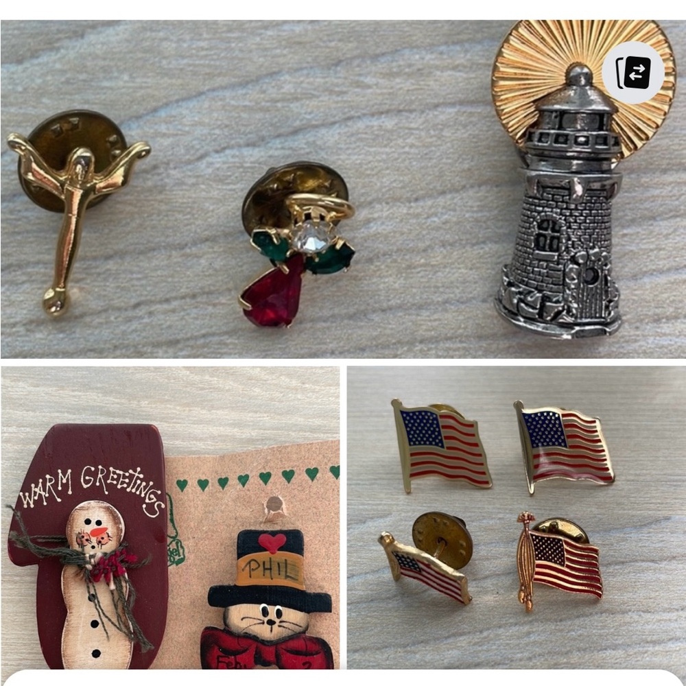 Pins Seasonal Lot of 9
